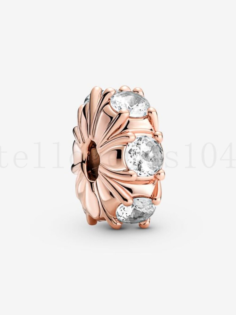 Pandora Long Pronged Sparkling Clip Charm